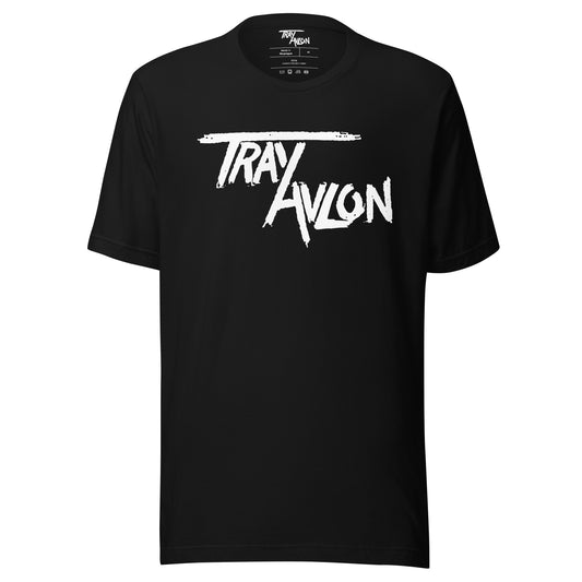 Tray Avlon Logo Unisex T-shirt (Black)